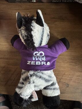 Zebra Pens Go Wild plush